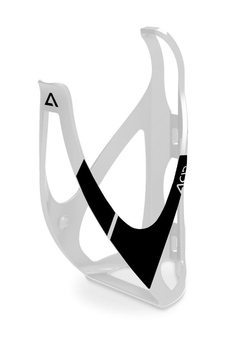 Cube Acid HPP Bottle Cage Matt White/Black-1